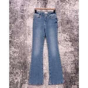 FRAME Denim Jeans 27 Womens Le Mini Boot Full Length Split Hem